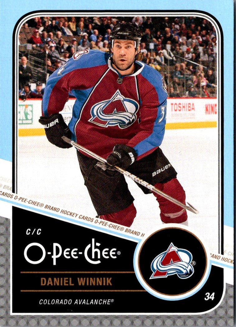 2011 O-Pee-Chee Daniel Winnik