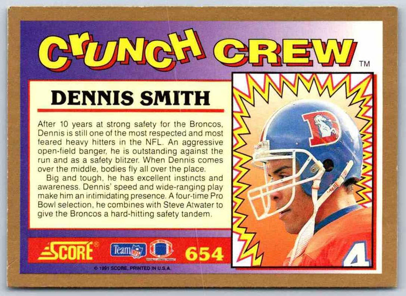 1991 Score Dennis Smith