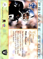 2001 Pacific Private Stock Tim Brown #69