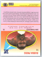1990 Fleer Bubba Paris #11