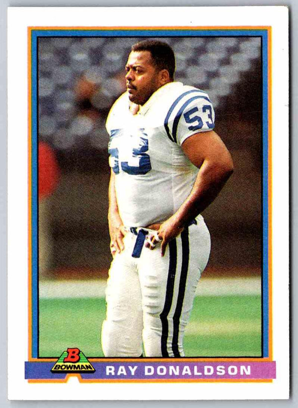 1991 Bowman Football Ray Donaldson #210