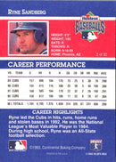 1993 Hostess Ryne Sandberg