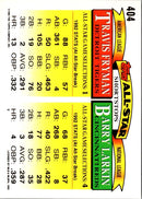 1993 Topps Barry Larkin/Travis Fryman