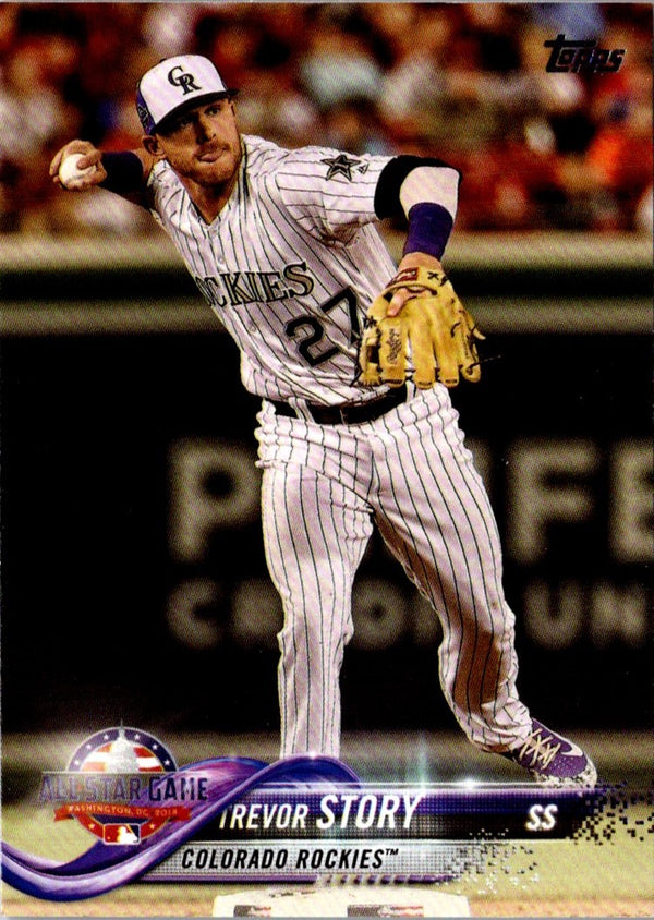 2018 Topps Update Trevor Story #US207