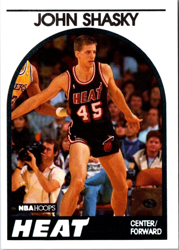 1989 Hoops John Shasky #268 Rookie