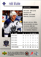 1998 Upper Deck Black Diamond Rob Blake #41