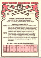 1981 Donruss Tommy Boggs #597