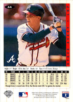 1994 Collector's Choice Steve Avery #44 Silver Signature