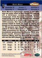 1994 Collector's Choice Crash Game Rick Mirer #C3