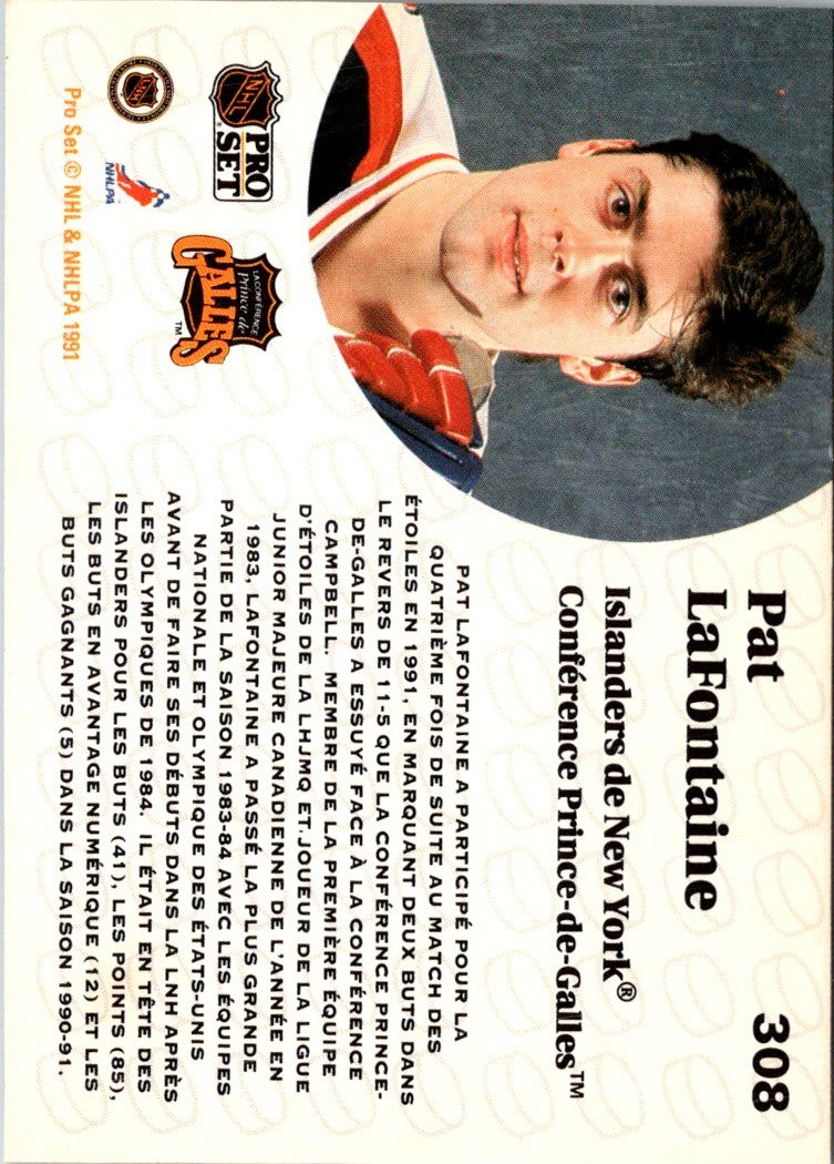 1991 Pro Set Pat LaFontaine