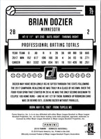 2017 Donruss Brian Dozier #2
