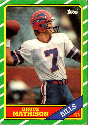 1986 Topps Bruce Mathison #384 Rookie