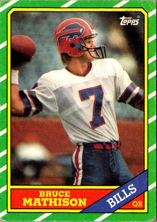 1986 Topps Bruce Mathison #384 Rookie