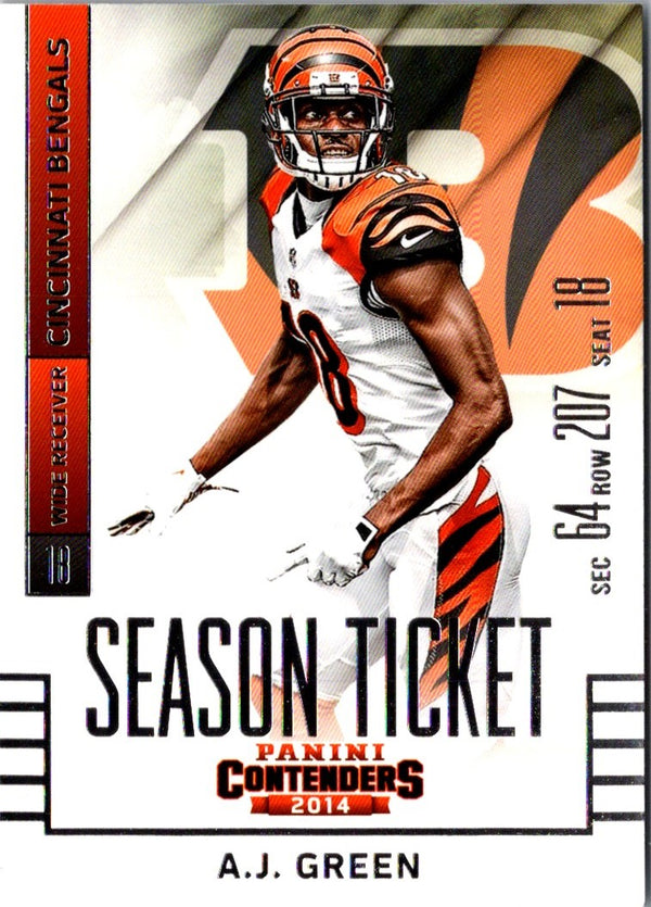 2014 Panini Contenders A.J. Green #10