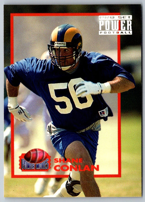 1993 Pro Set Power Moves Shane Conlan #PM13