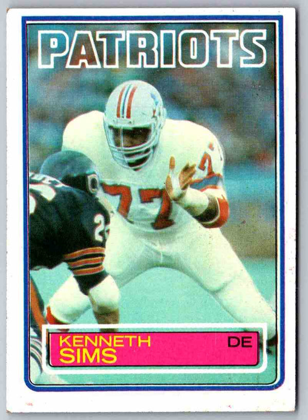 1983 Topps Kenneth Sims #336