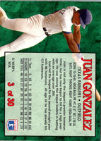 1994 Post Cereal Juan Gonzalez #3