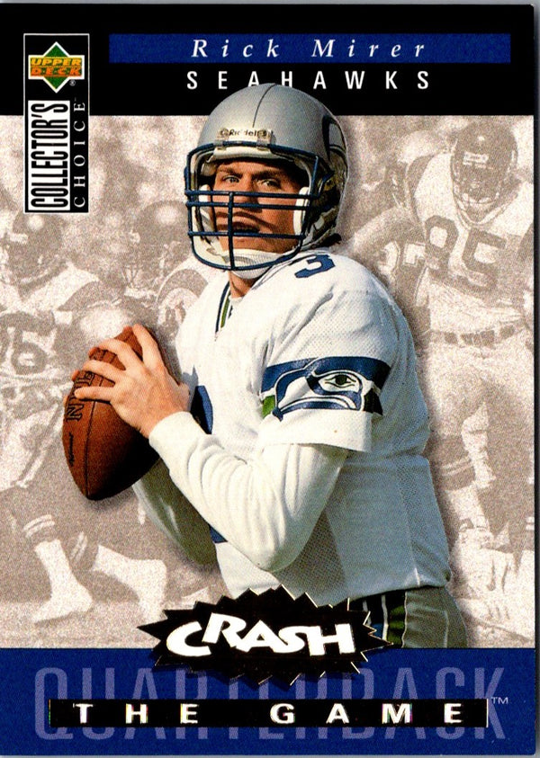 1994 Collector's Choice Crash Game Rick Mirer #C3