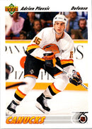 1991 Upper Deck Adrien Plavsic