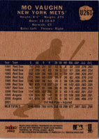 2002 Fleer Tradition Update Mo Vaughn #U261