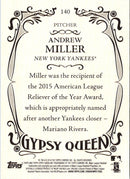 2016 Topps Gypsy Queen Andrew Miller