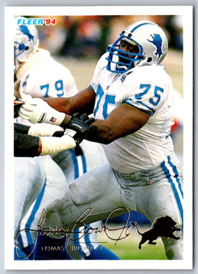 1994 Fleer Lomas Brown #147