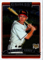 2006 Topps Chrome Brandon Fahey #293 Rookie
