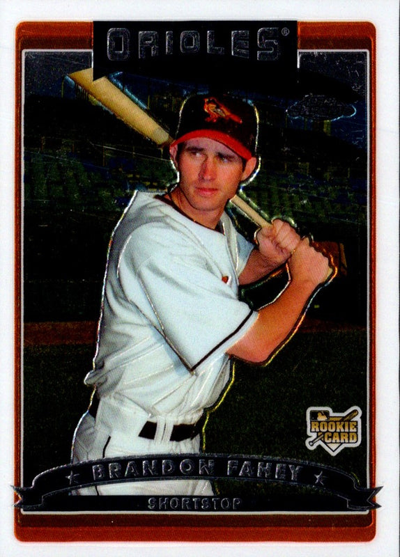 2006 Topps Chrome Brandon Fahey #293 Rookie