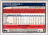 2018 Topps Big League Dexter Fowler #115