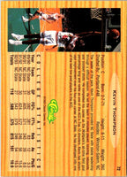 1993 Classic Draft Picks Kevin Thompson #72