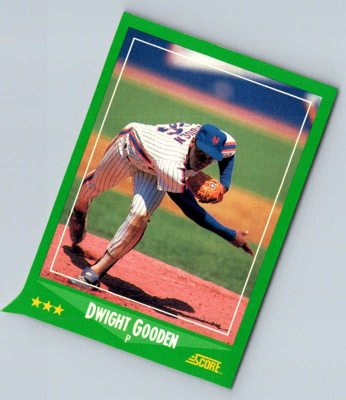 1988 Score Dwight Gooden #350