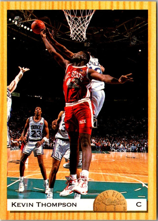 1993 Classic Draft Picks Kevin Thompson #72