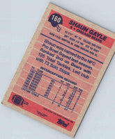 1991 Topps Football Shaun Gayle #160