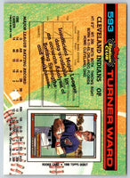 1991 Stadium Club Turner Ward #593 Rookie