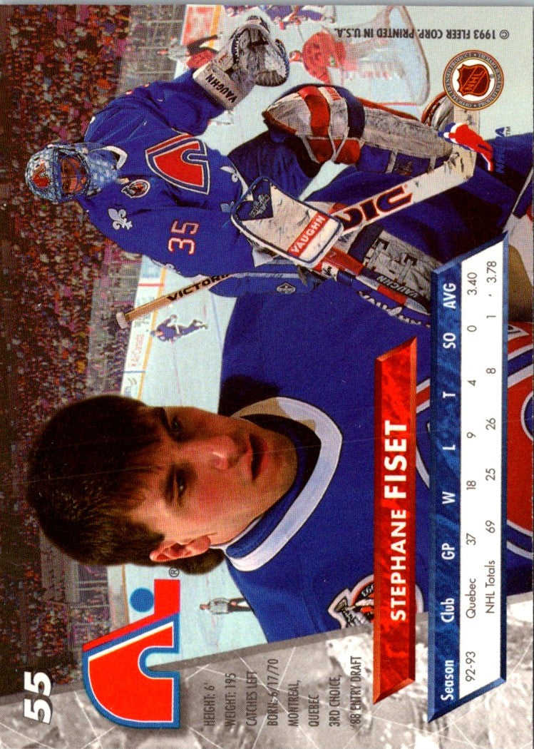 1993 Ultra Stephane Fiset