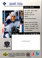 1998 Upper Deck Black Diamond Pavel Rosa #40 Rookie