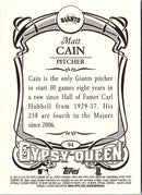 2014 Topps Gypsy Queen Matt Cain