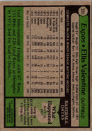 1979 Topps Ellis Valentine