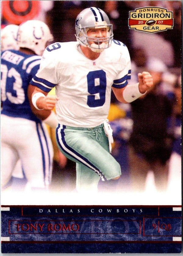 2007 Donruss Gridiron Gear Tony Romo #1