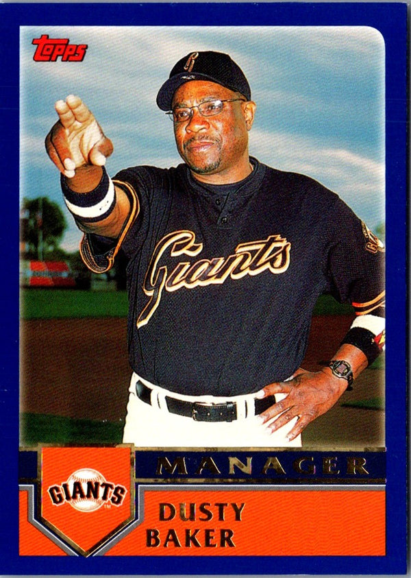 2003 Topps Dusty Baker #286