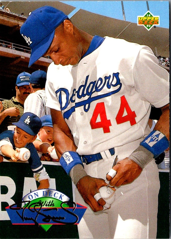 1993 Upper Deck On Darryl Strawberry #D23