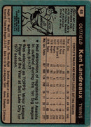 1980 Topps Ken Landreaux