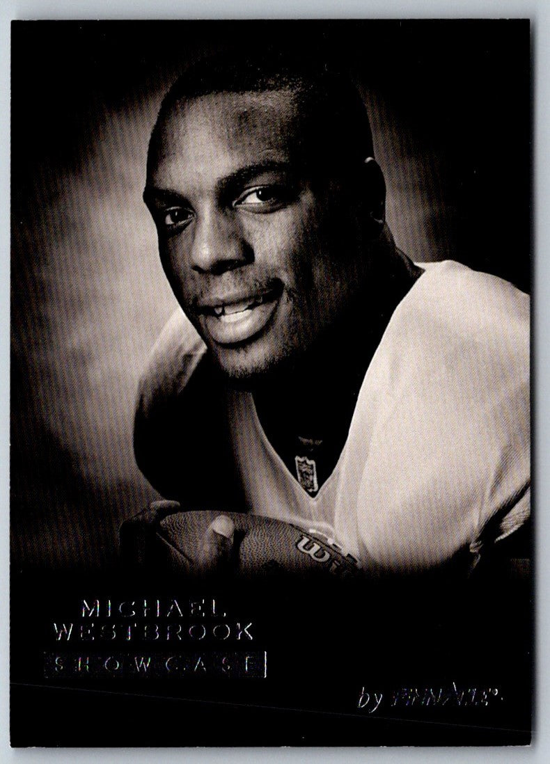 1995 Pinnacle Showcase Michael Westbrook