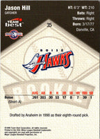 1999 Team Best Jason Hill #35