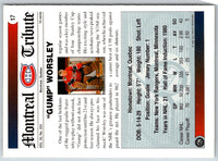 2005 In The Game Gump Worsley #25