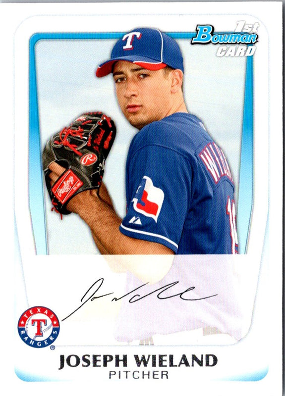 2011 Bowman Prospects Joseph Wieland #BP33