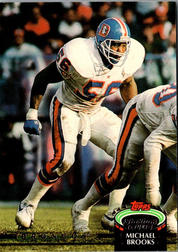 1992 Stadium Club Michael Brooks #127