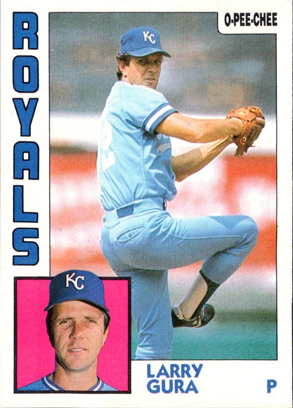 1984 O-Pee-Chee Larry Gura #264