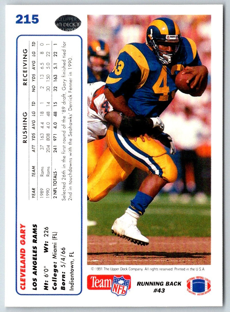 1992 Pro Line Profiles Gary Clark