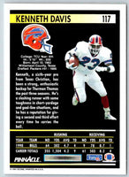 1991 Pinnacle Kenneth Davis #117